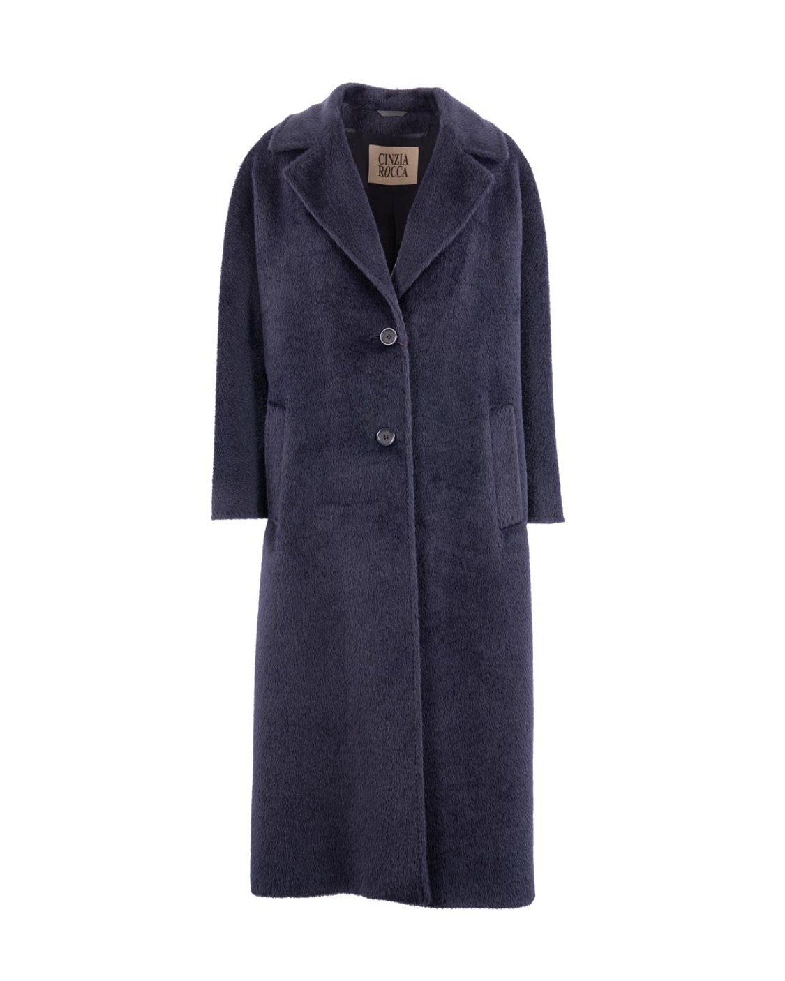 shop CINZIA ROCCA  Cappotto: Cinzia Rocca maxi cappotto monopetto in alpaca e lana.
Chiusura con due bottoni.
Tasche laterali.
Vestibilità morbida.
Composizione: 68% Alpaca 29% Lana vergine 3% Poliammide.
Made in Italy.. B206805 65H9-2 number 7621922